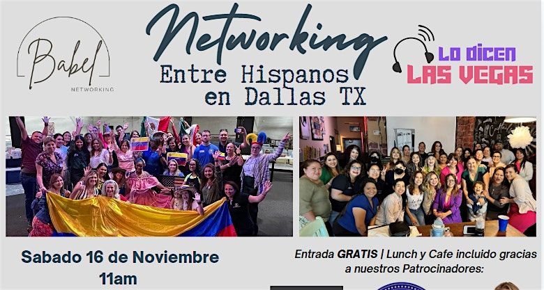 Networking Entre Hispanos en Dallas TX