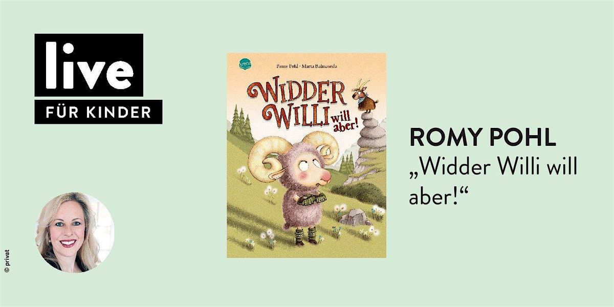 F\u00dcR KINDER: Lesung mit Romy Pohl zum Vorlesetag