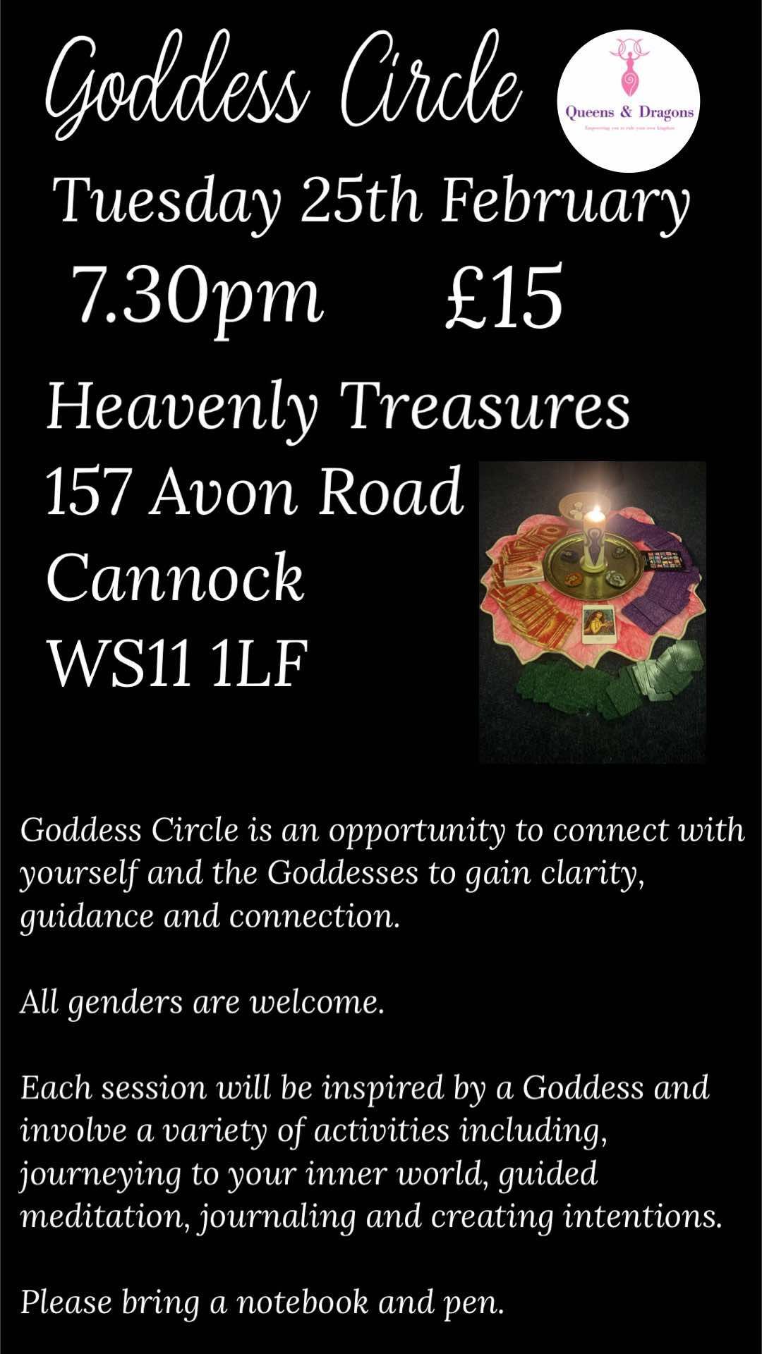 Monthly Goddess Circle