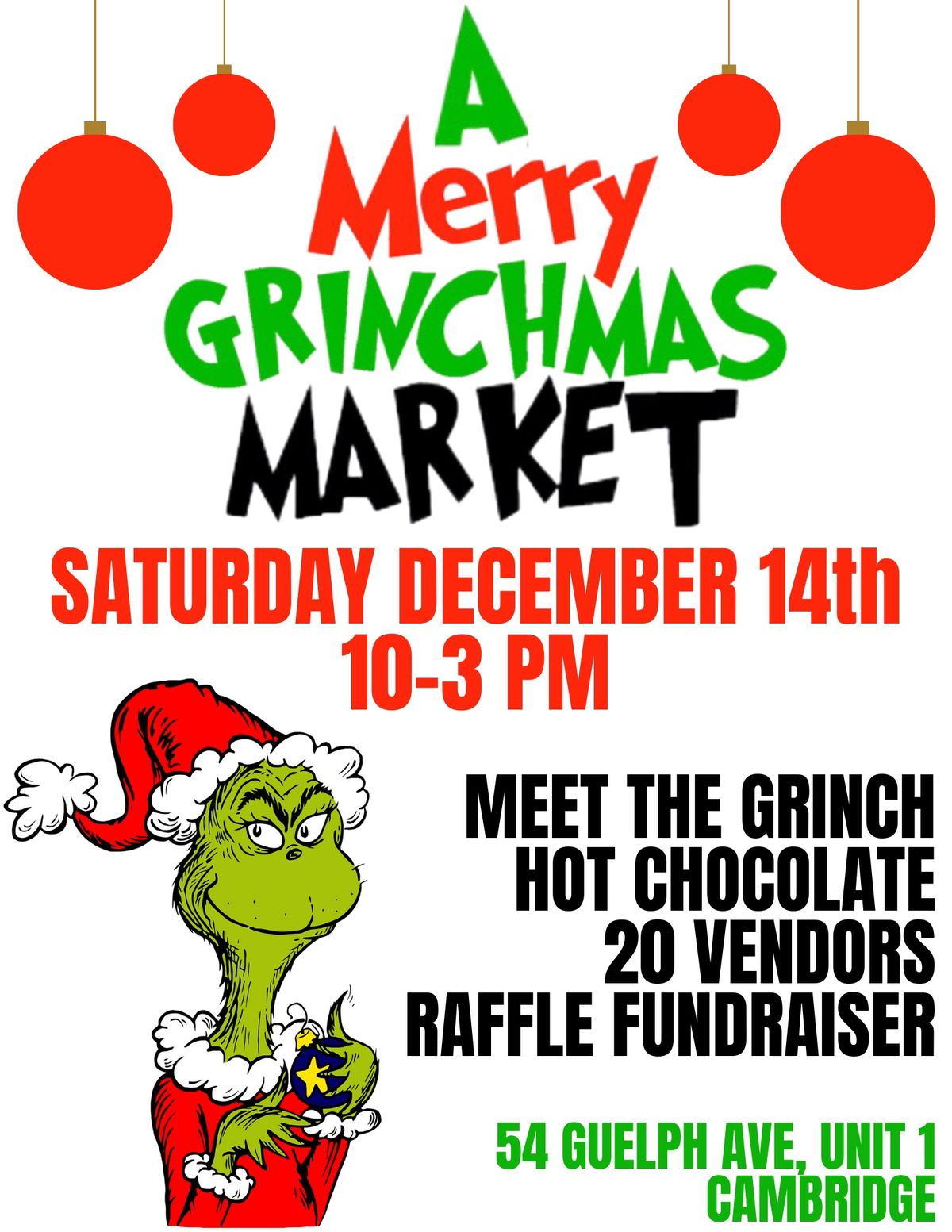 A Merry GRINCHMAS Market 