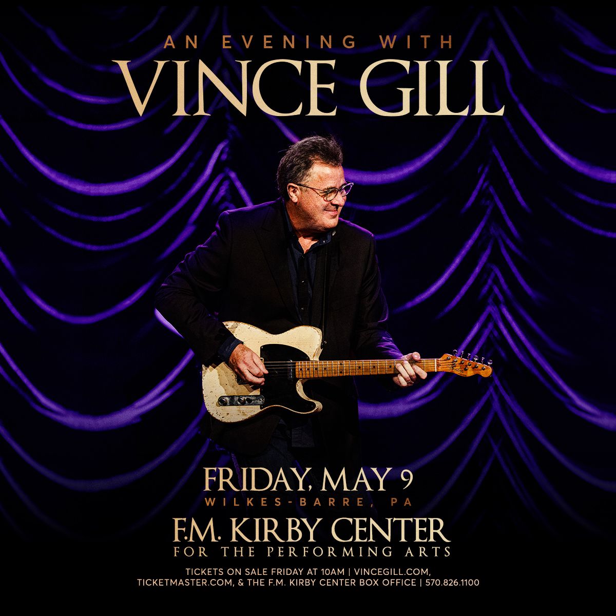 An Evening with Vince Gill at Keybank State Theatre-Playhouse Square Center