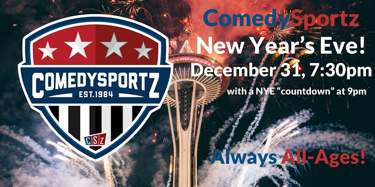 ComedySportz NYE: Comedy for Everyone!