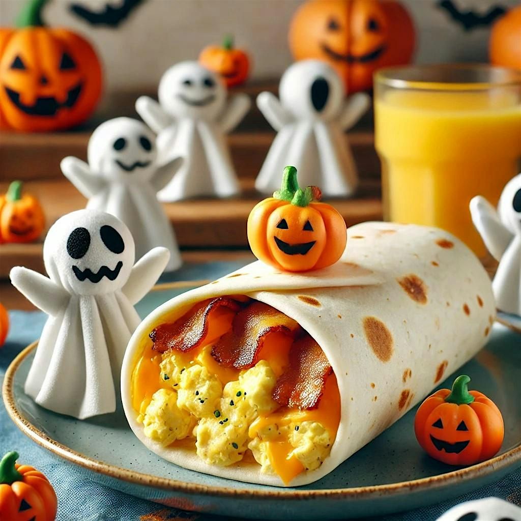 October Breakfast Burritos