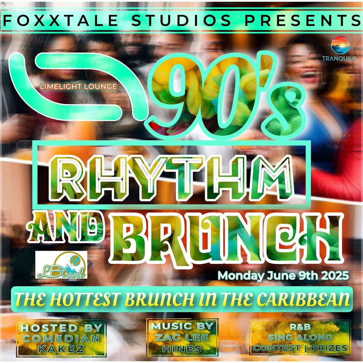 90's Rhythm & Brunch Party