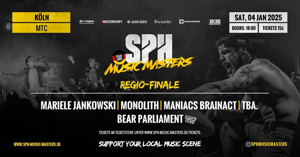 SPH Music Masters Regio-Finale \/\/ K\u00f6ln