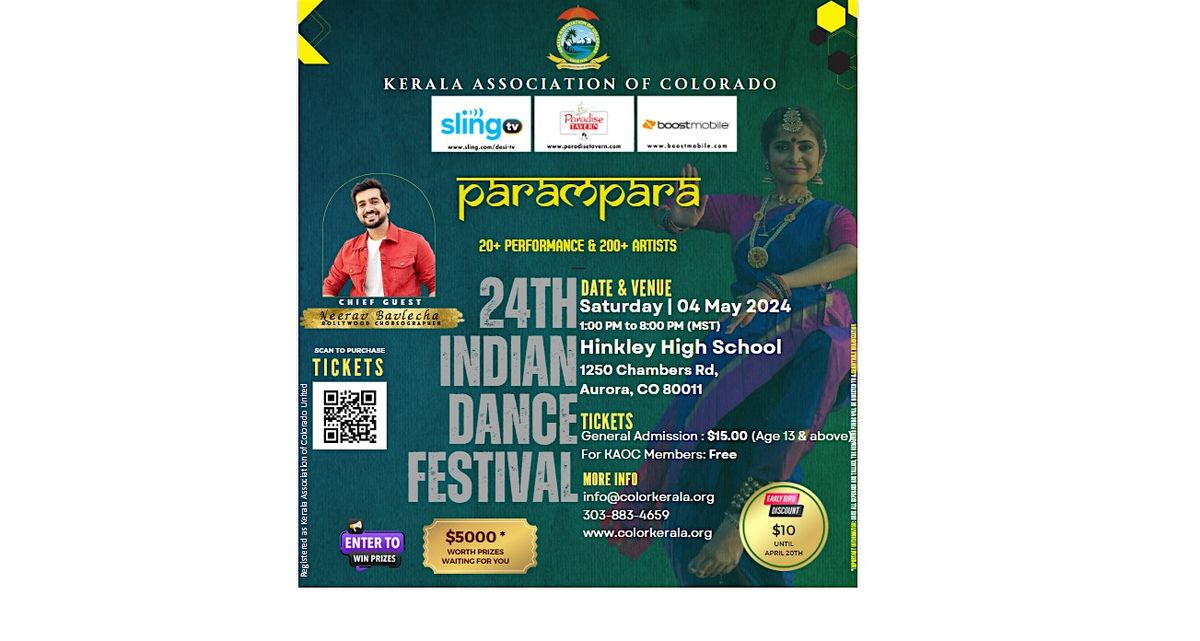 KAOC 24th Indian Dance Festival - Parampara