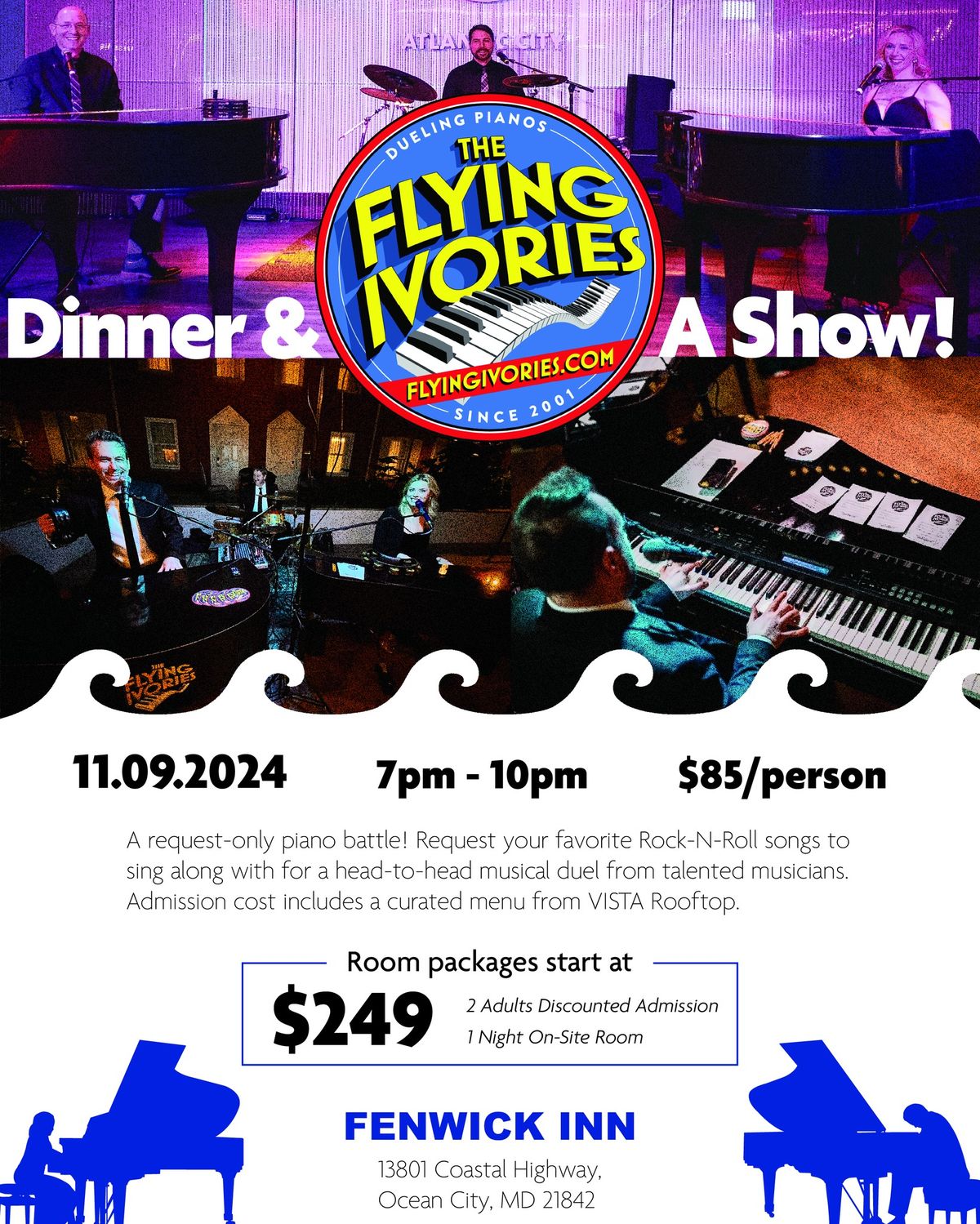 Flying Ivories-Dueling Pianos