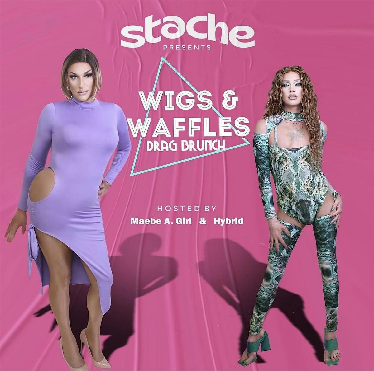 Wigs & Waffles Drag Brunch at Stache, West Hollywood