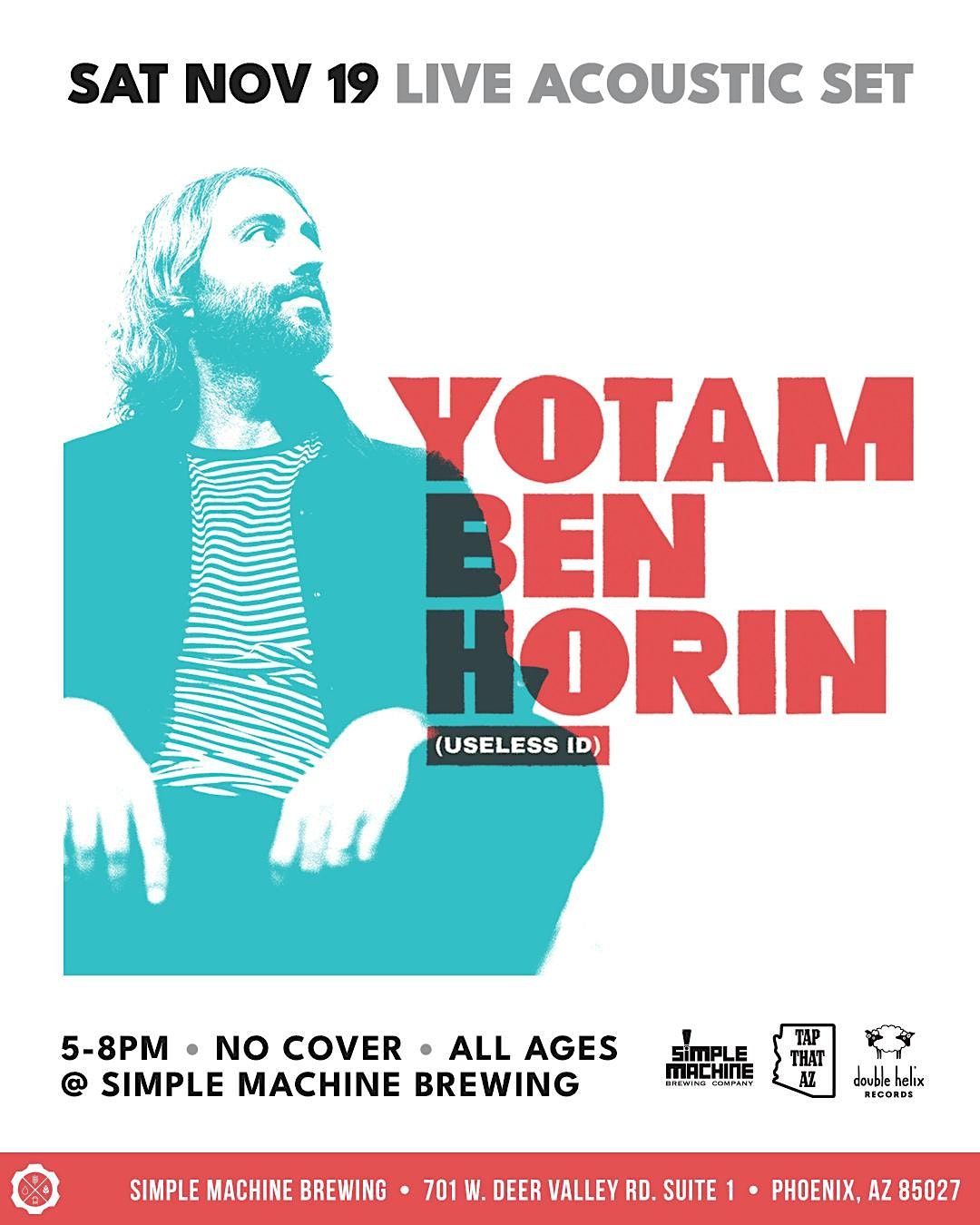 Yotam Ben Horin at Simple Machine Brewing Co.