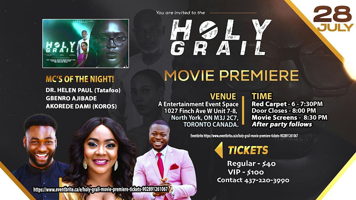 HOLY GRAIL - MOVIE PREMIERE