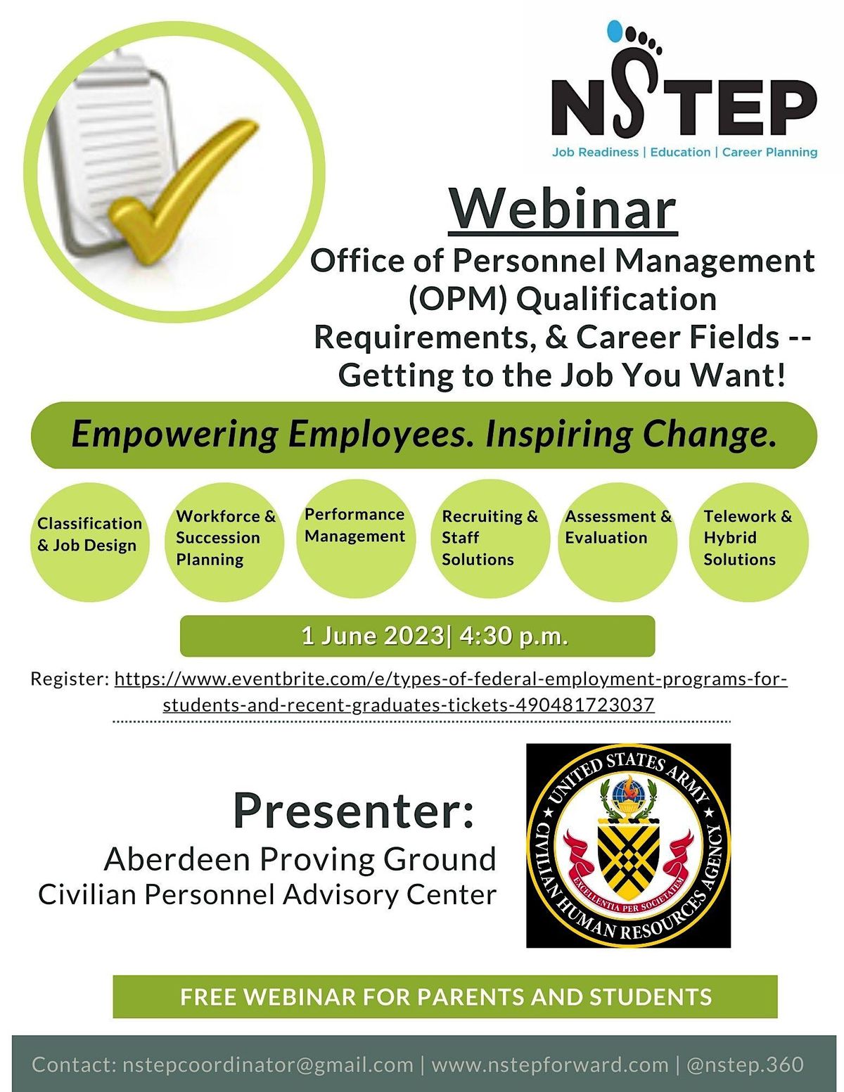 OPM Qualification Requirements, Career Fields - Getting to the Job You Want