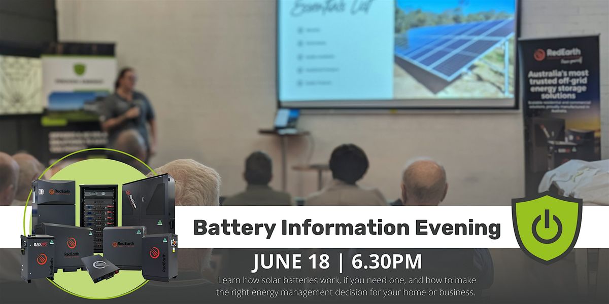 Battery Information Evening
