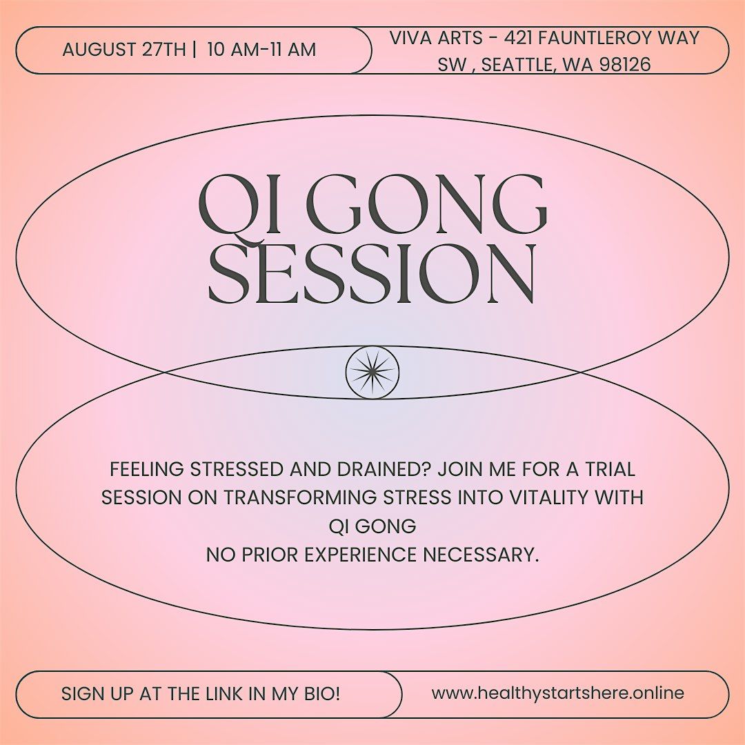 Transform Stress into Vitality with Qi Gong