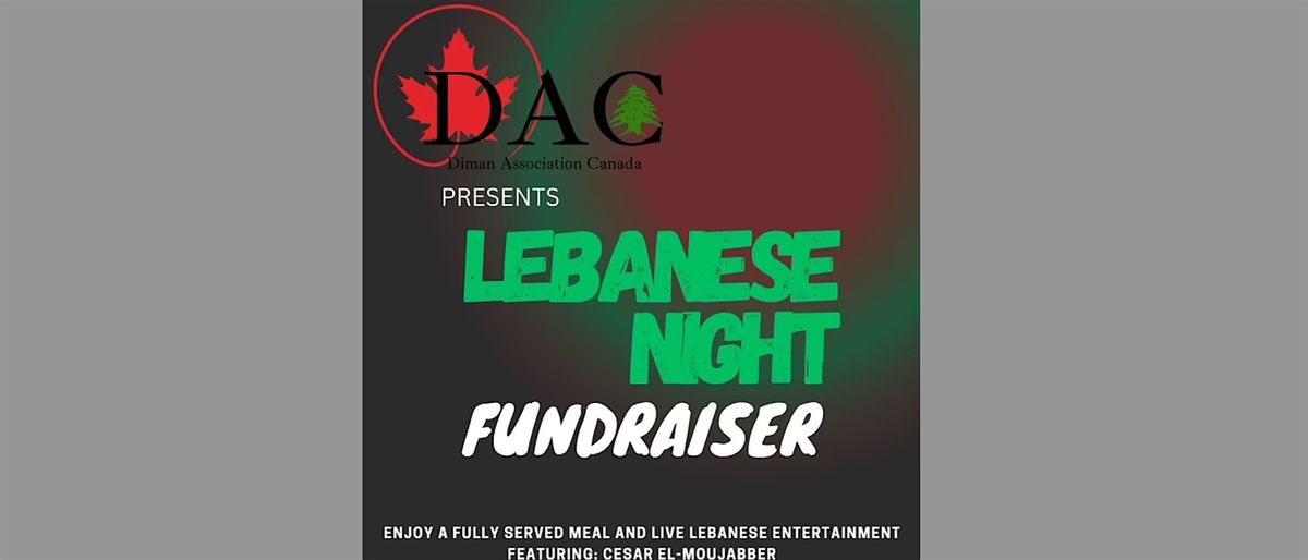 Lebanese Night Fundraiser