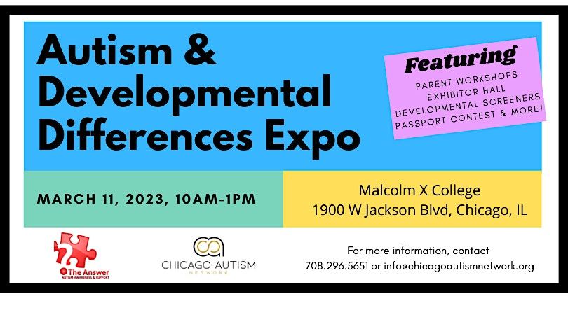 Developmental Differences Autism & Developmental Differences Expo, Malcolm X College, Chicago, 11 ...