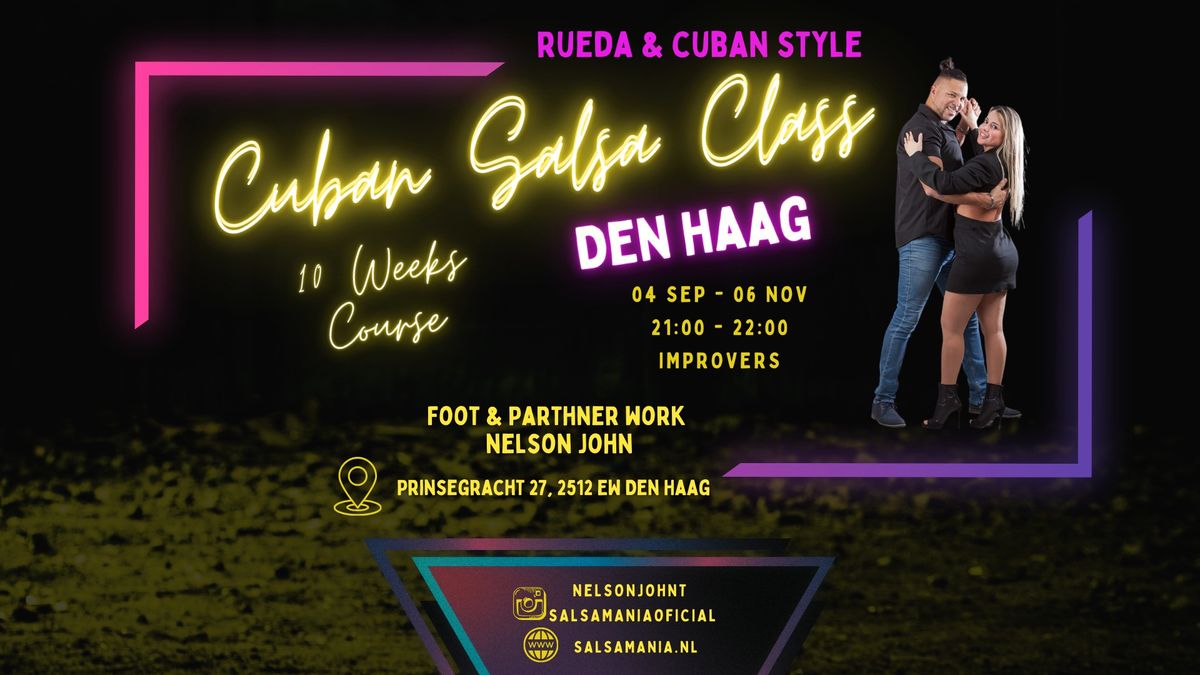 SALSA CUBAN STYLE Improvers 10 weeks  Courses.