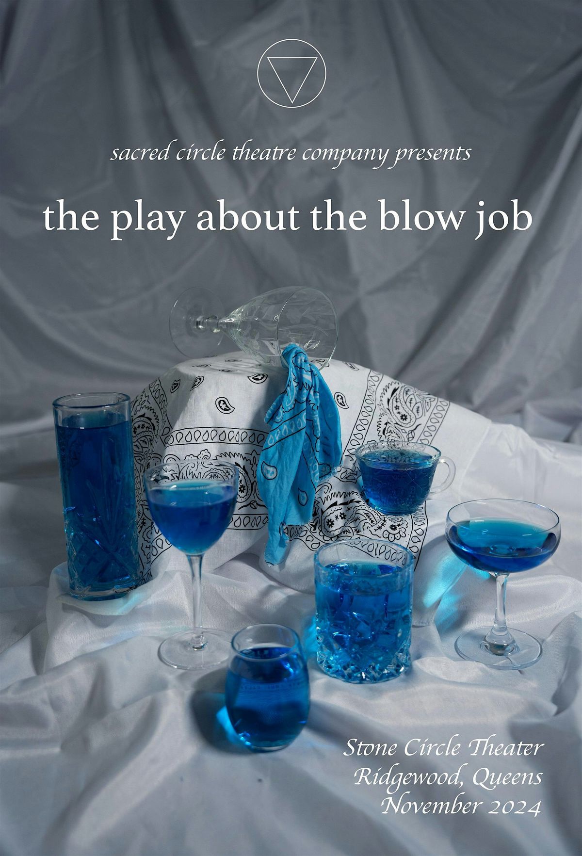 the play about the blow job presented by Sacred Circle Theatre Company