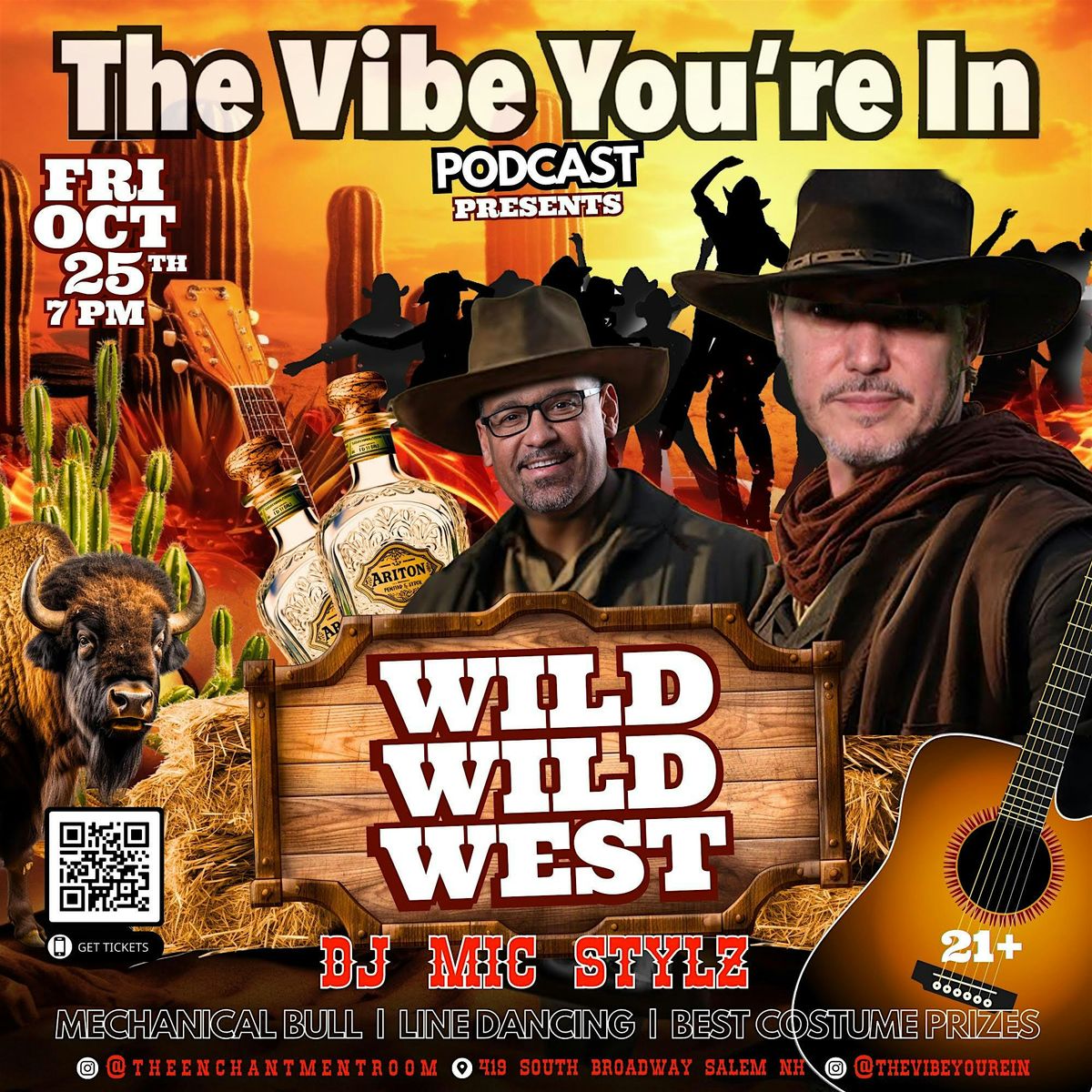 The Wild Wild West Theme Party : Hosted by The Vibe You're In PODCAST