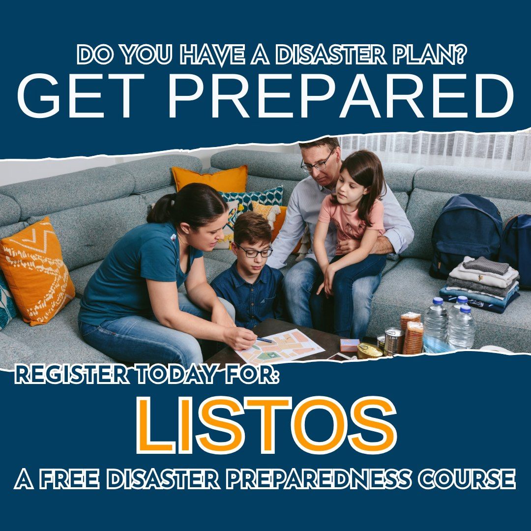 Listos; Free Disaster Preparedness Course 