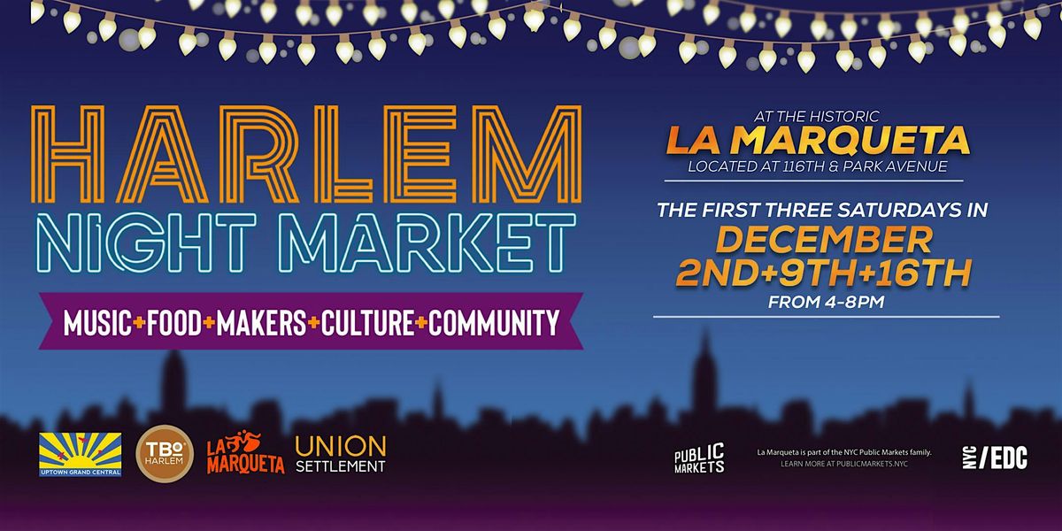 Harlem Night Market, La Marqueta, Park Avenue, New York, NY, USA, 2 ...