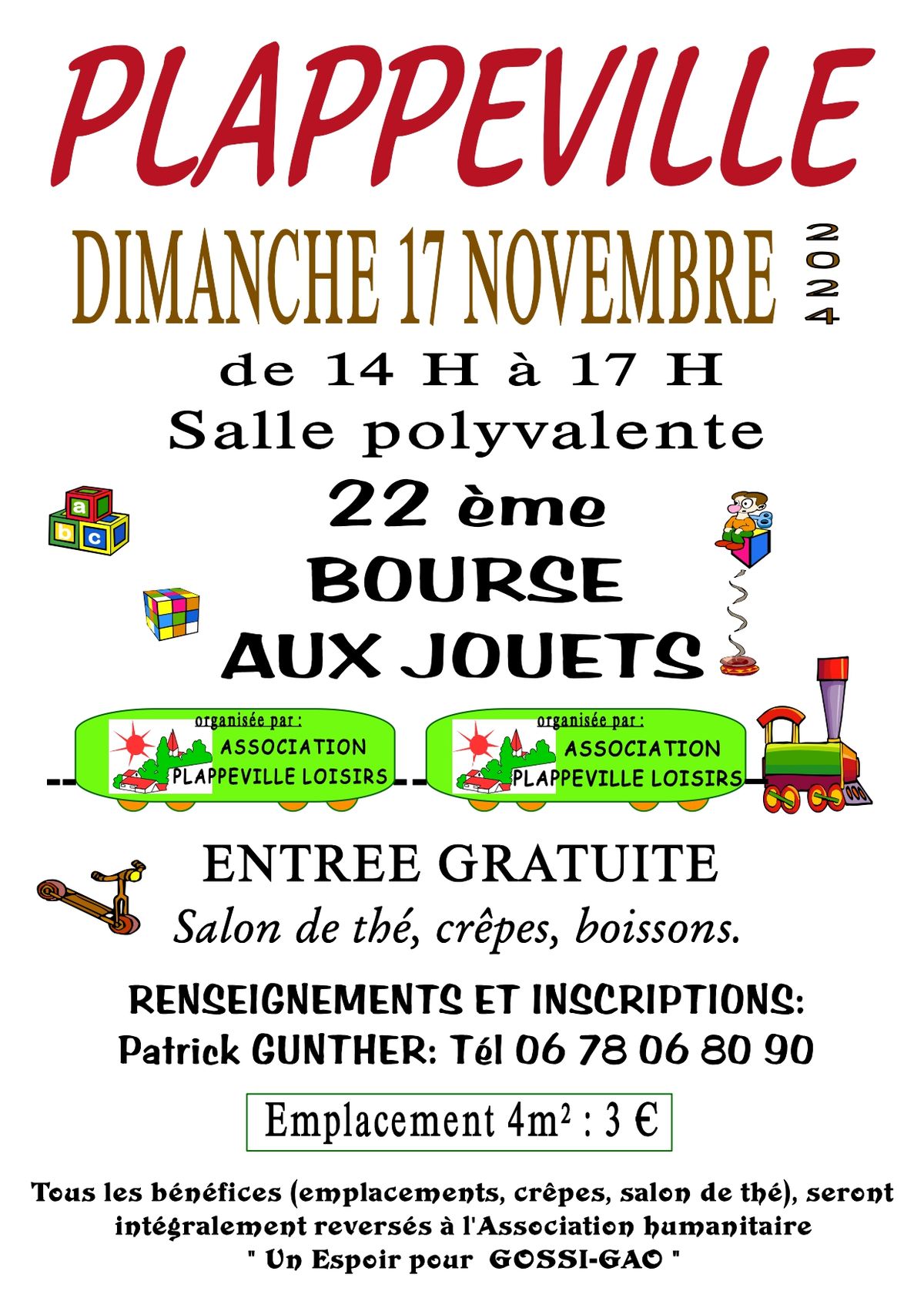 Bourse aux jouets