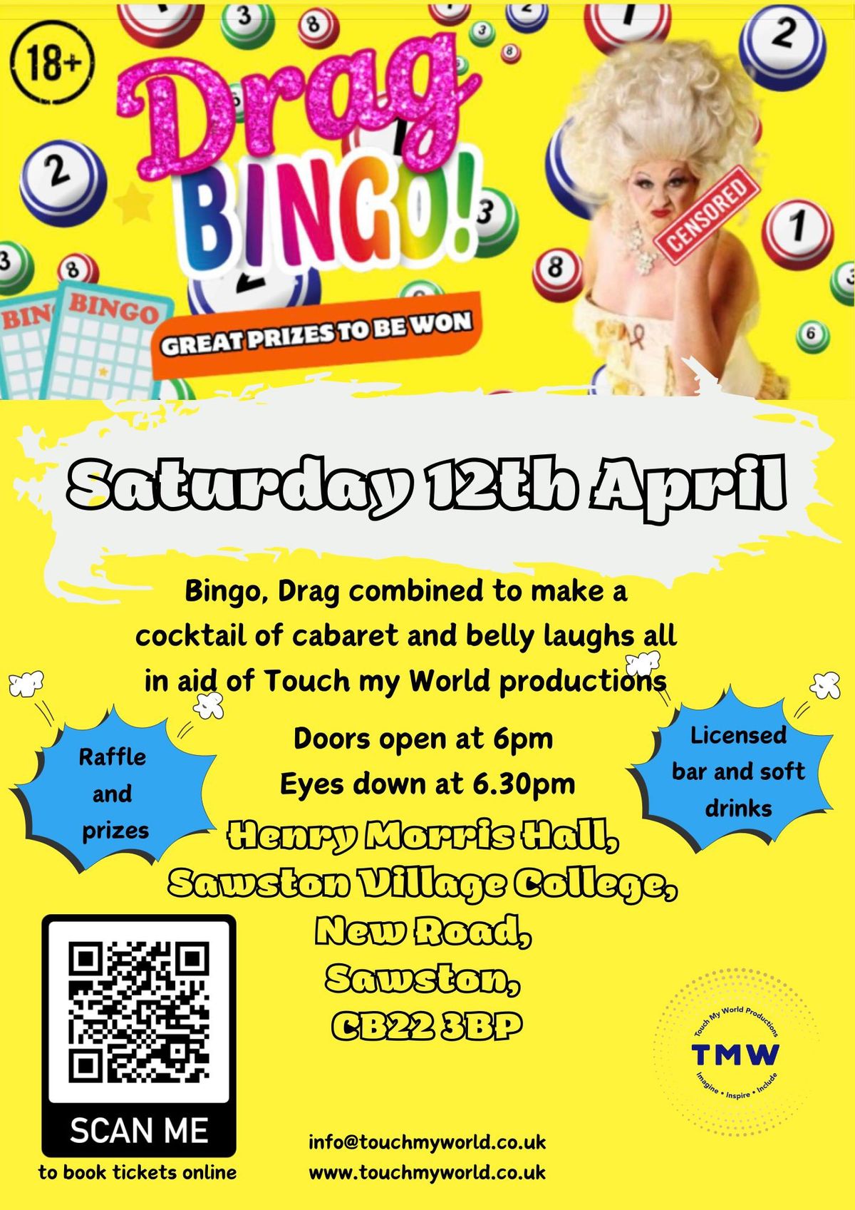 Drag Bingo Fundraising event