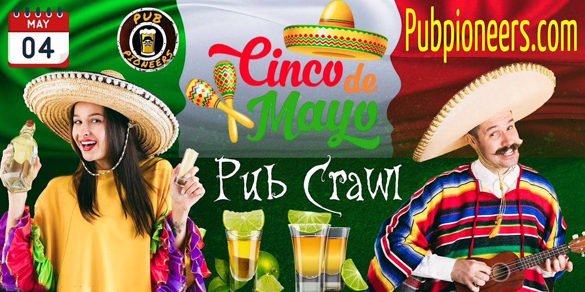 Cinco de Mayo Pub Crawl Miami, FL, Best bars in Miami, 4 May 2024