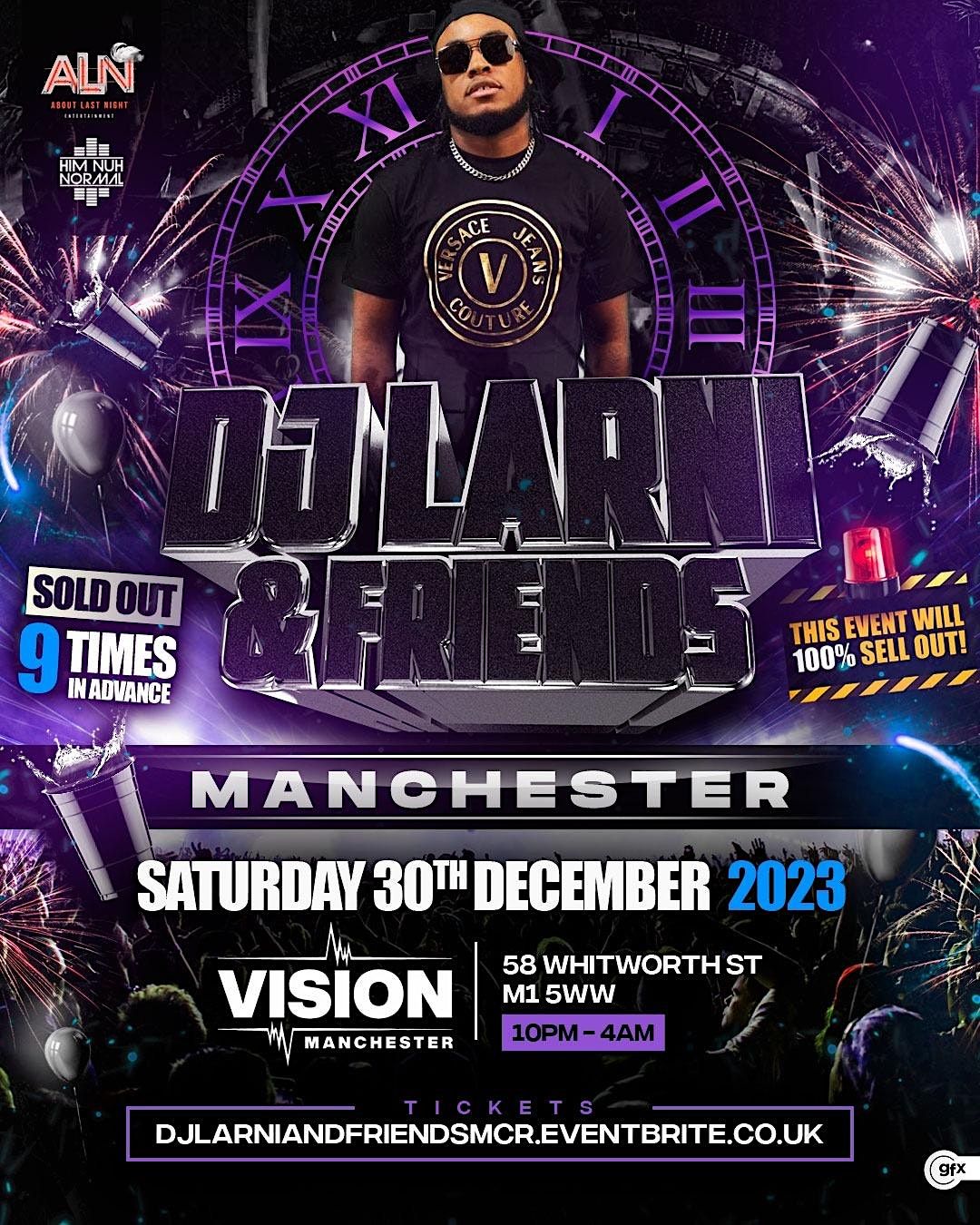 DJ LARNI & FRIENDS MANCHESTER NEW YEARS SPECIAL