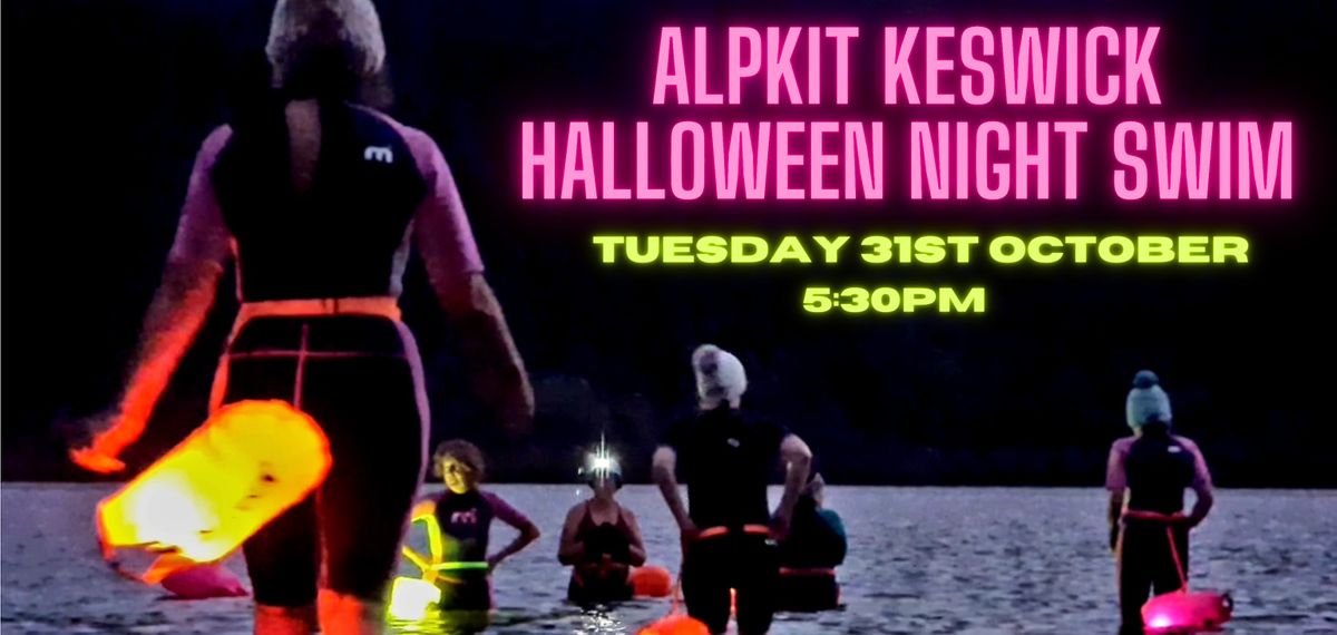 Halloween Night Swim with Alpkit Keswick, Derwentwater, Keswick, 31