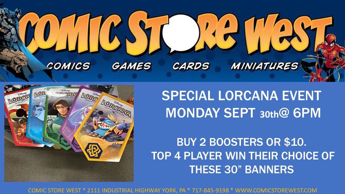 New Lorcana League Kickoff Event