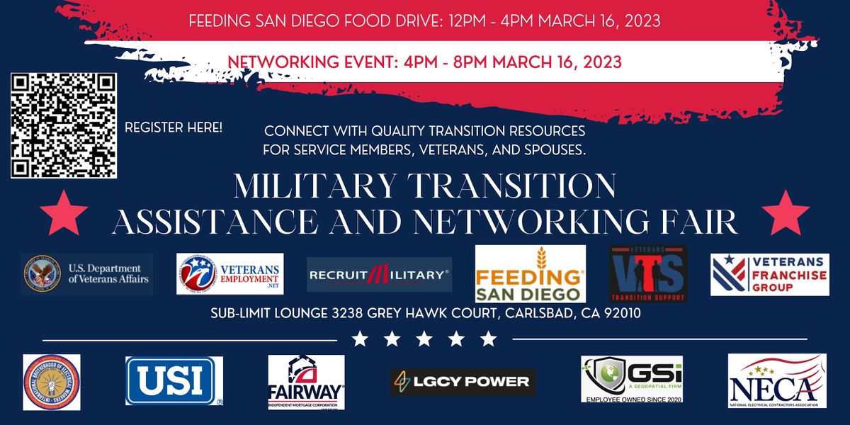 Military Transition Assistance and Networking Fair, Sub-Limit Lounge ...