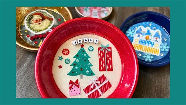 Make Your Own Holiday Resin Dish at S & M Winery