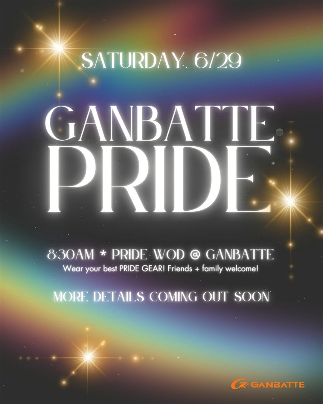 Ganbatte Pride WOD 2024
