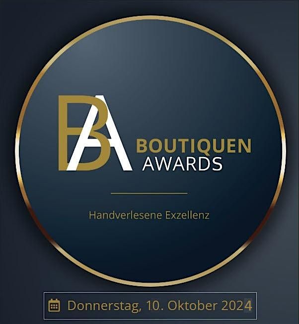 Galaabend der Boutiquen Awards 2024