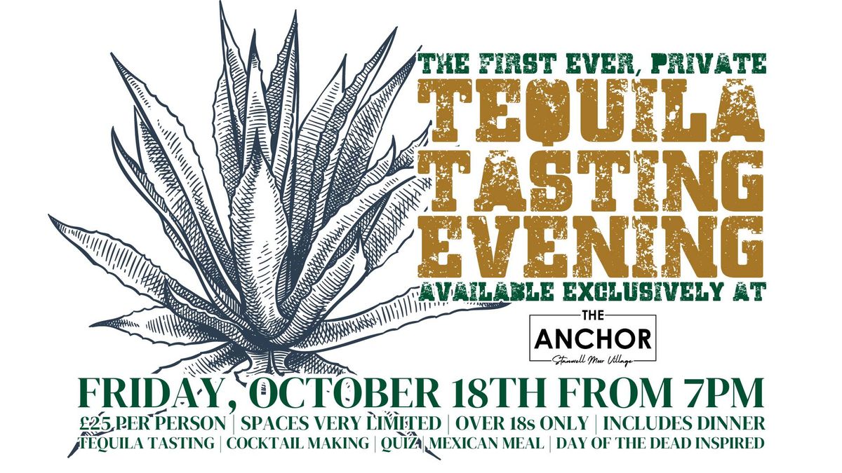 Tequila Tasting Night: D\u00eda de Muertos Celebration at The Anchor