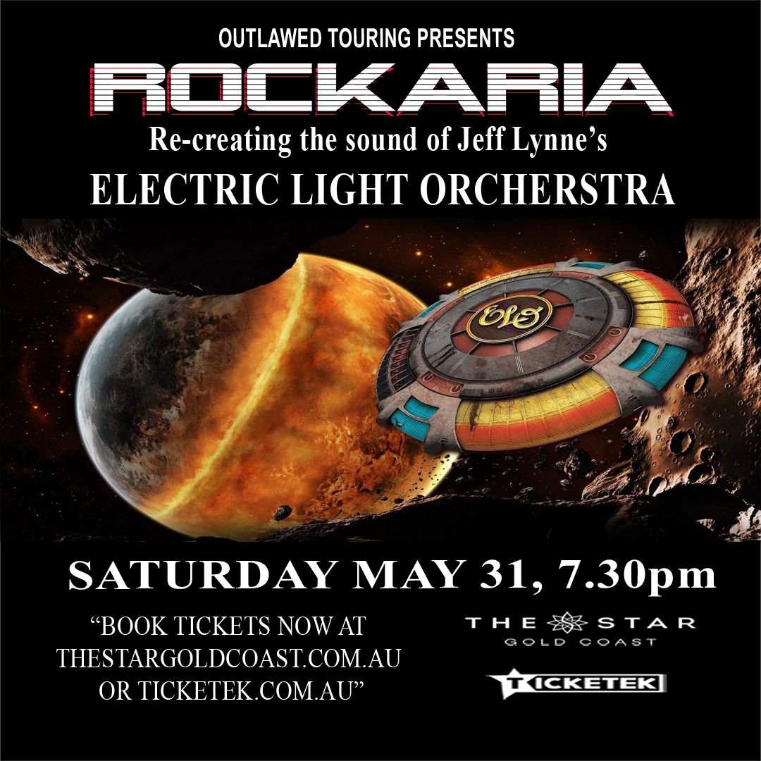 THE STAR Gold Coast  - Saturday May 31, 7.30pm. Now on sale!