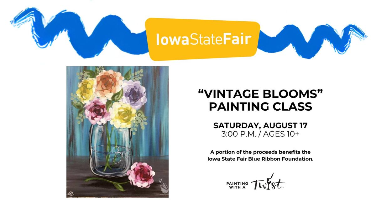 Painting Class at the Iowa State Fair!