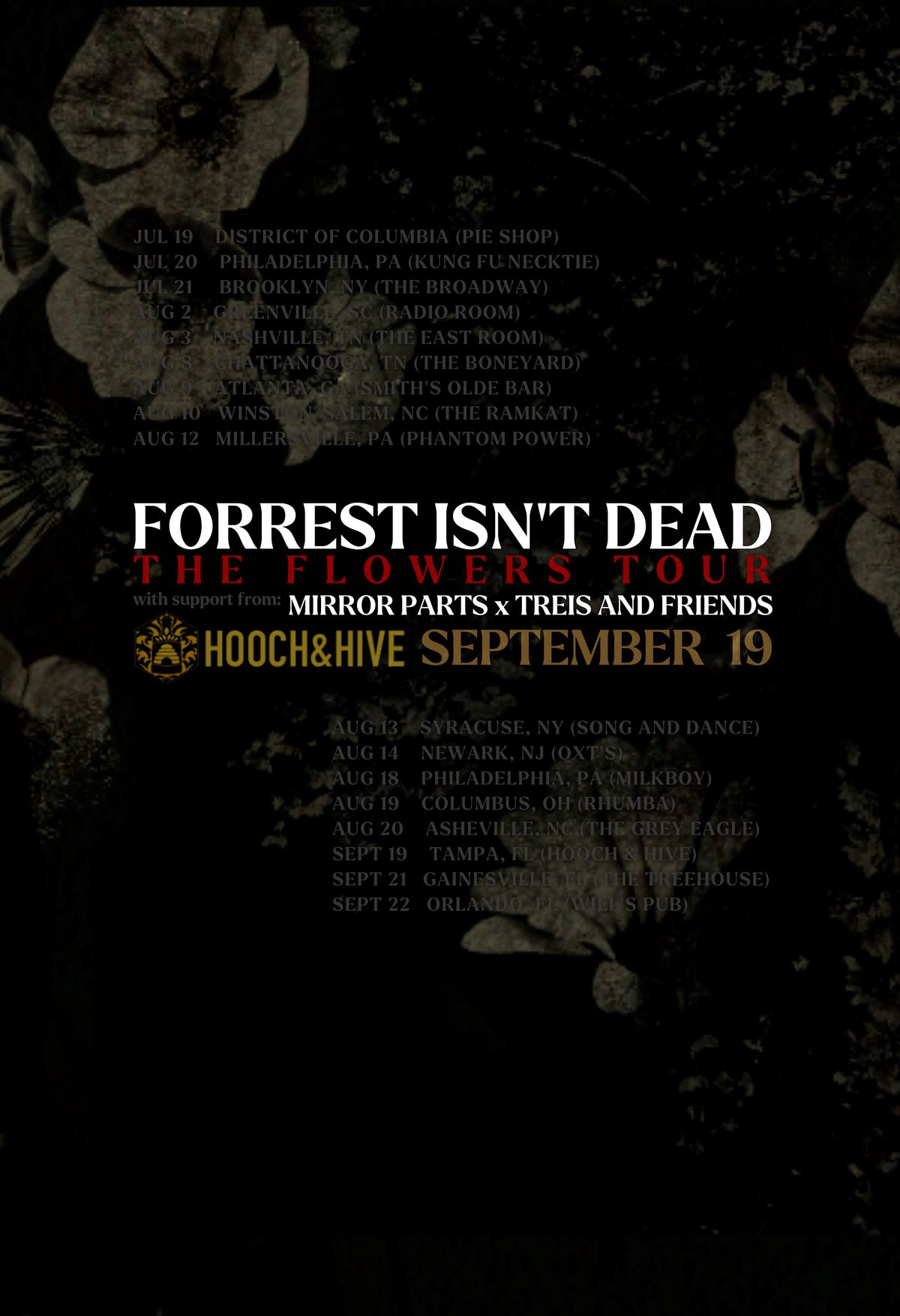 Forrest Isn\u2019t Dead x Mirror Parts x Treis & Friends (Live in Concert)