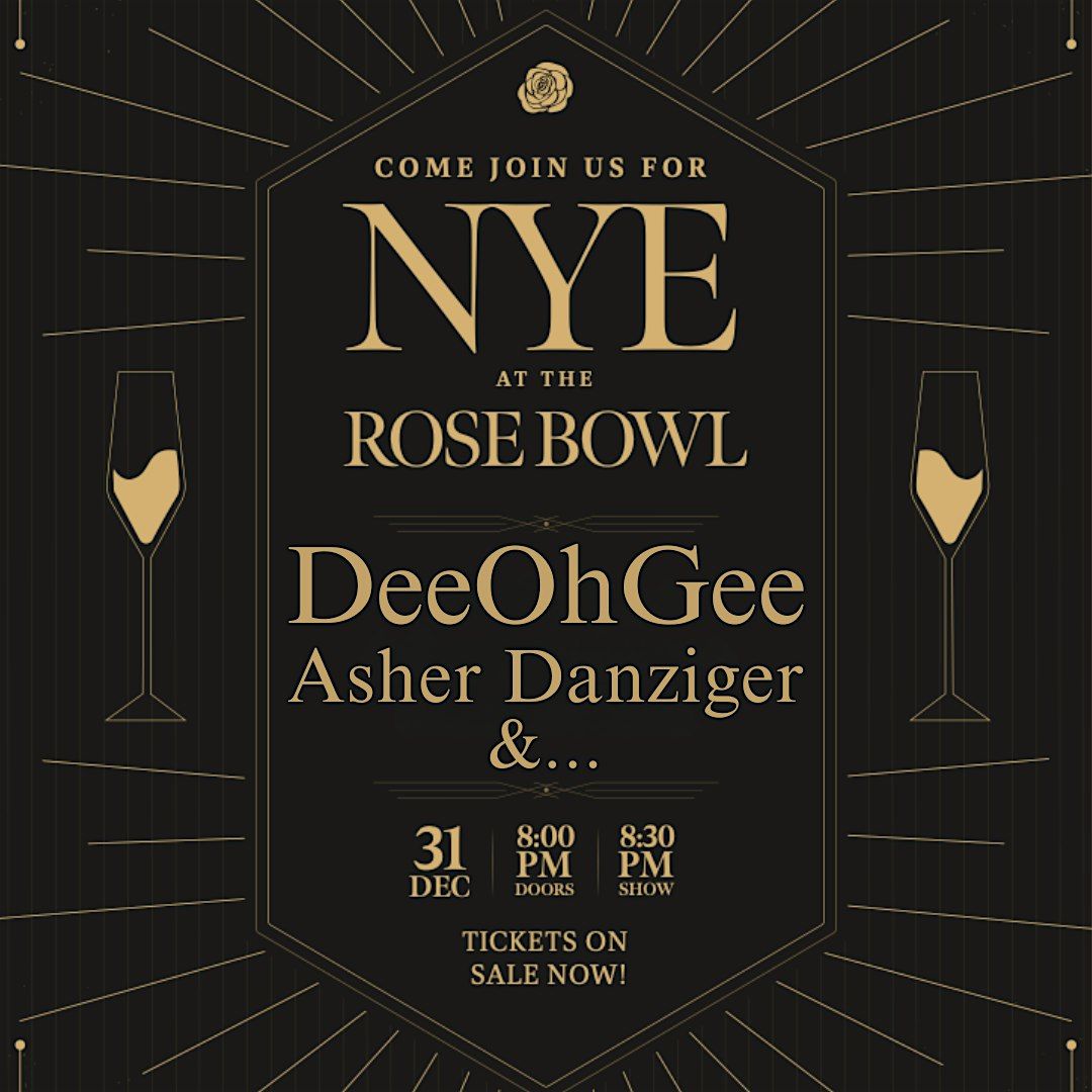 NYE!  ft. DeeOhGee + Hunter Peebles & The Moonlighters + Asher Danziger