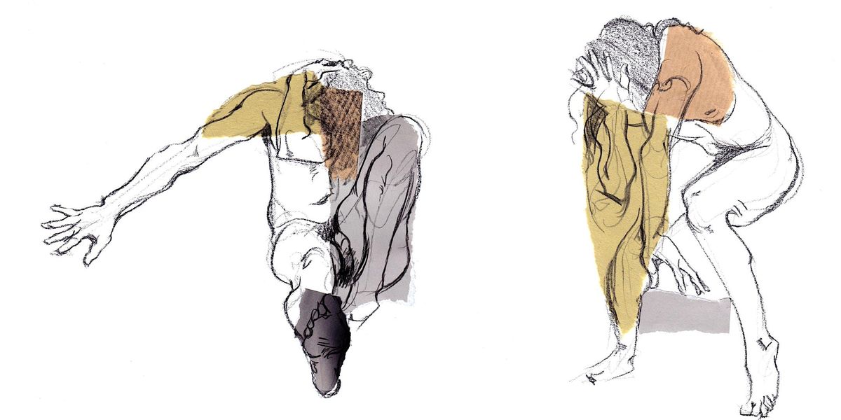Tutored Life Drawing: Collage