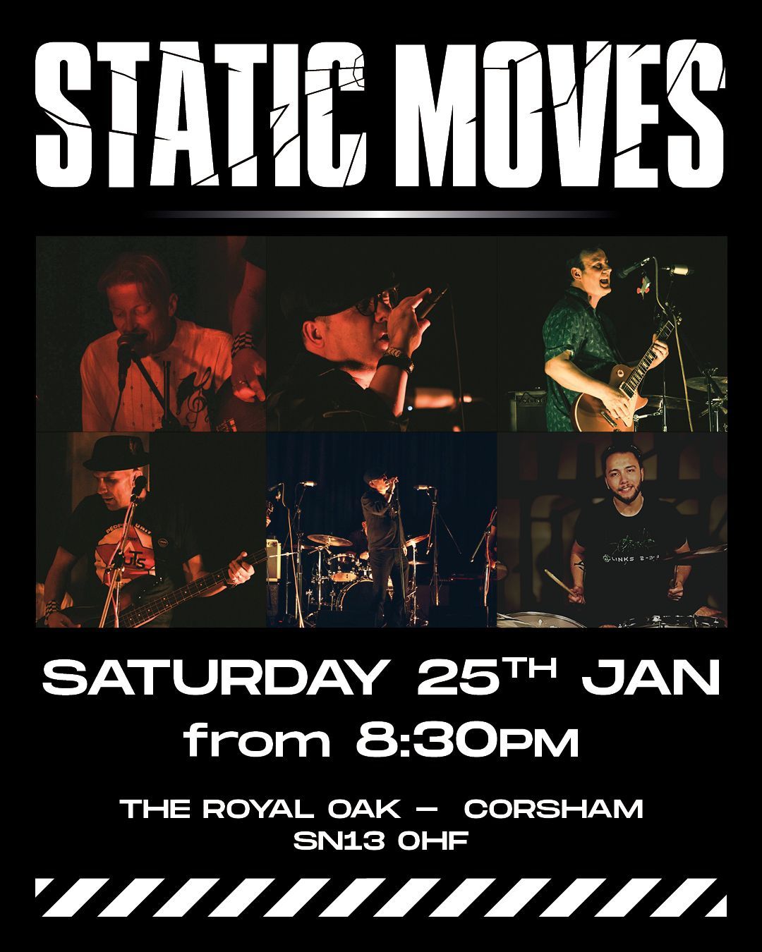 Static Moves live at The Royal Oak