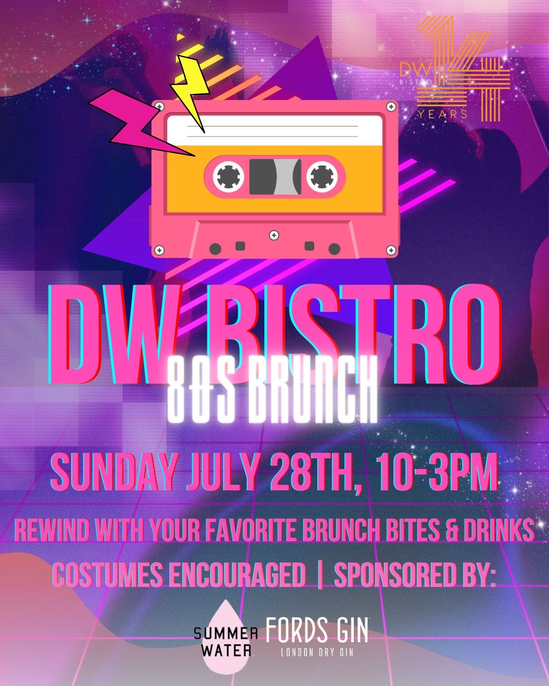 DW Bistro's 80s Brunch 