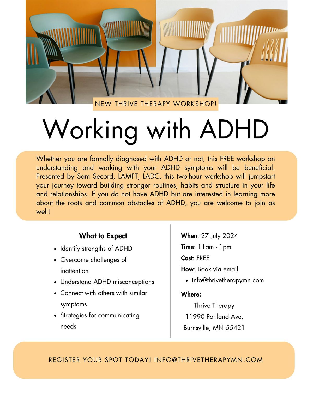 Working with your ADHD