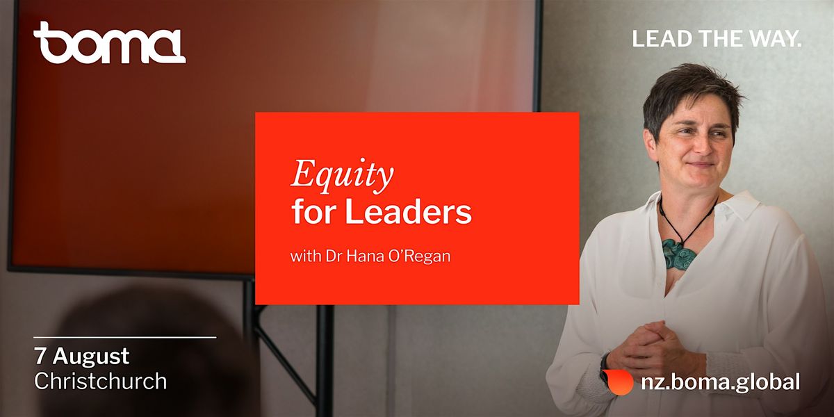 Equity for Leaders | One-day Workshop | 7 August 2024