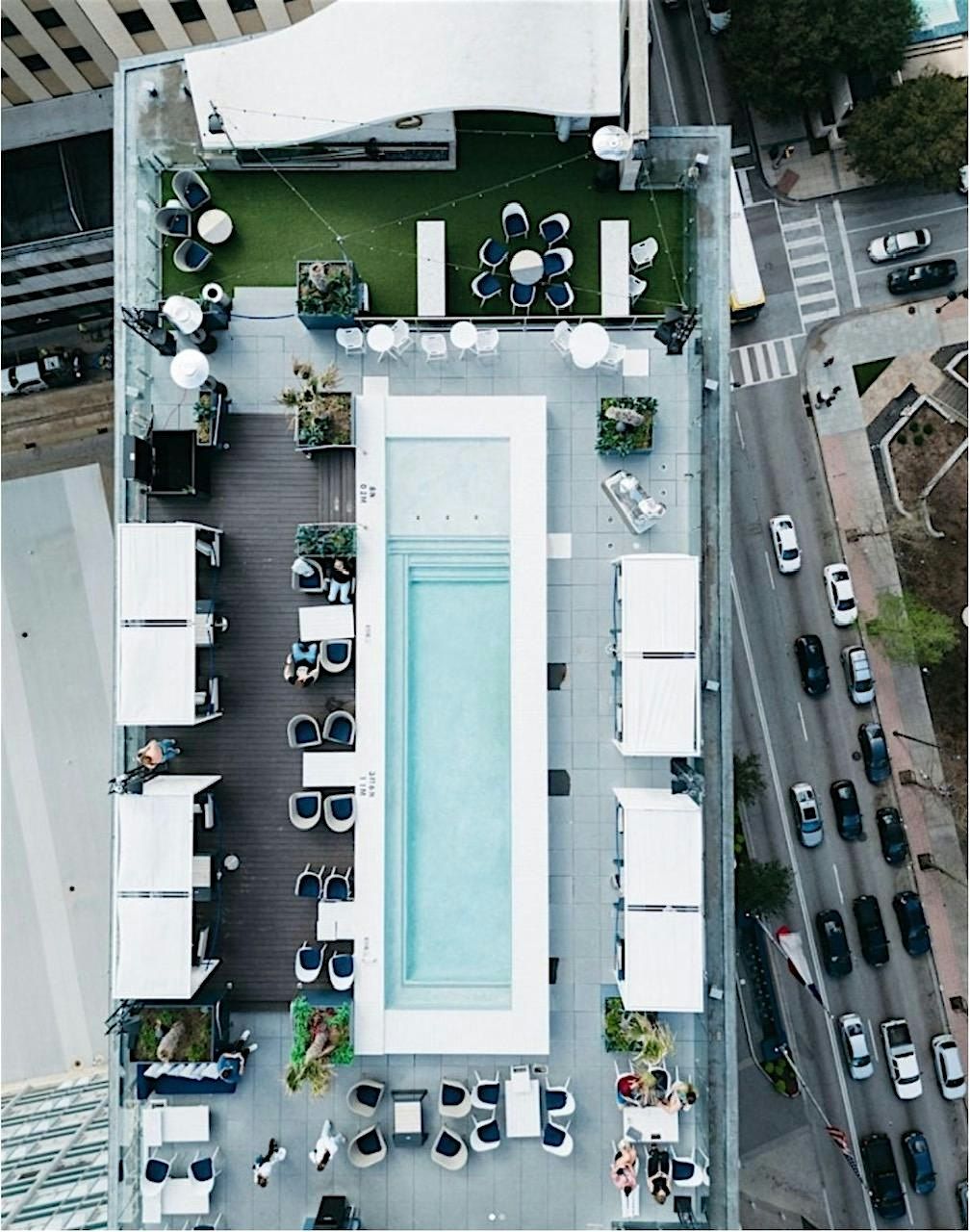 The Black-Out Rooftop Pool Party