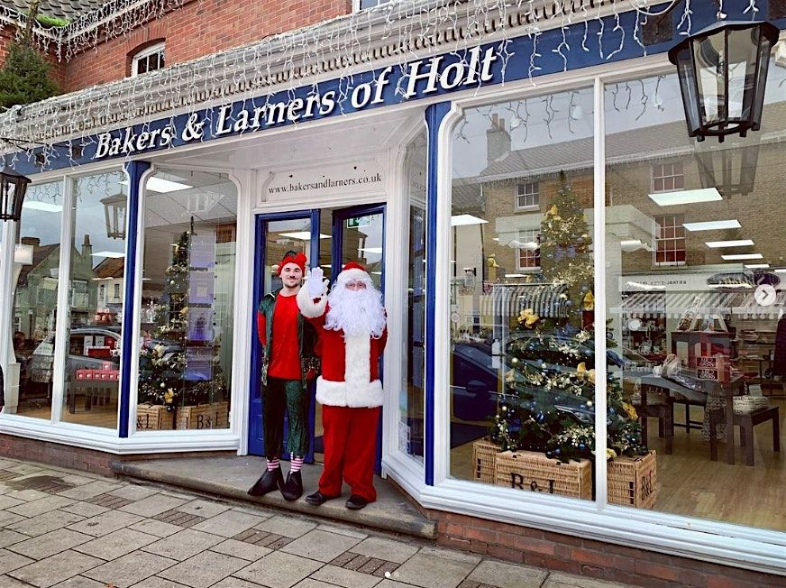 Breakfast with Santa at Bakers & Larners of Holt