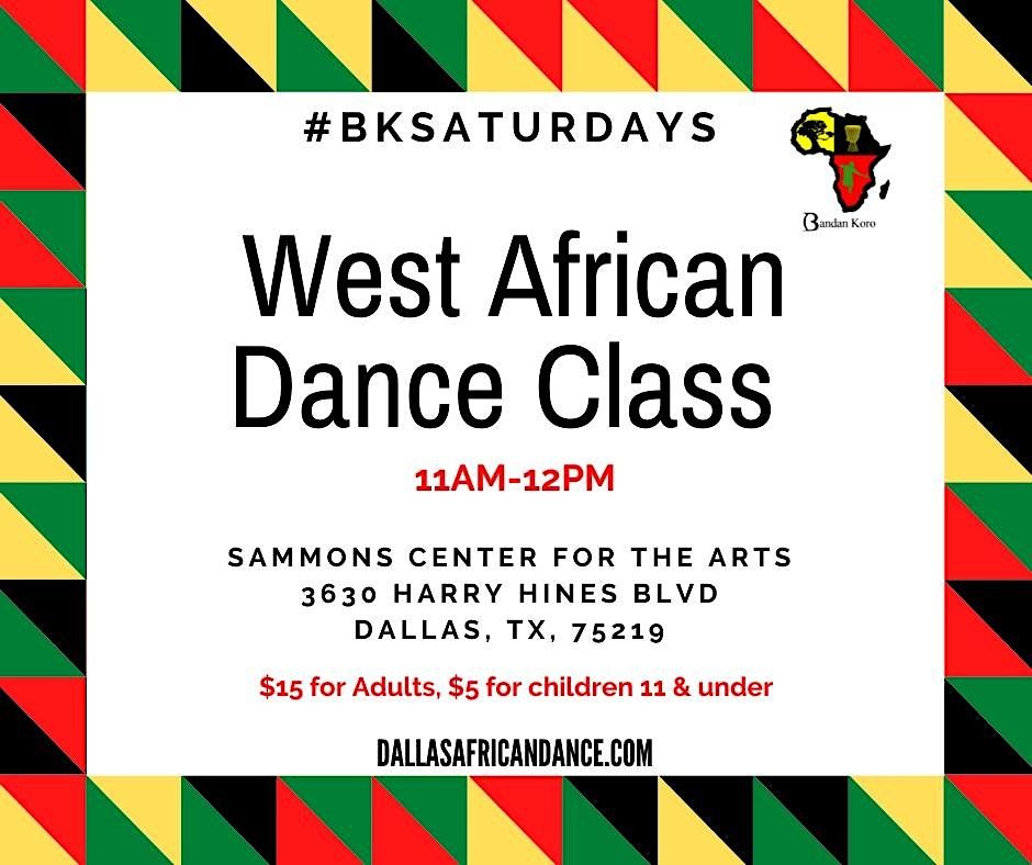 African Dance Class with Bandan Koro