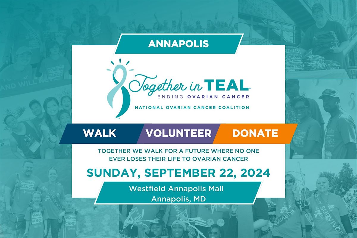 Together in Teal - Annapolis a Run\/Walk for Ovarian Cancer Awareness