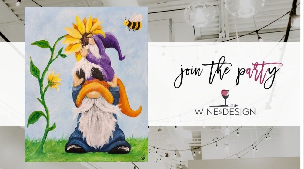 BRAND NEW! Bee Kind | Wine & Design