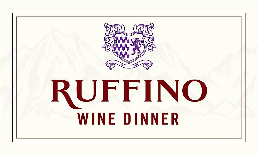 Ruffino Wine Dinner at Cobalt!